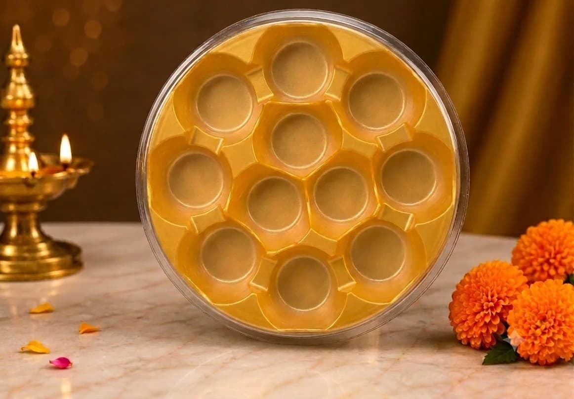 11 Cavity Ladoo Box, code NB-MD-04