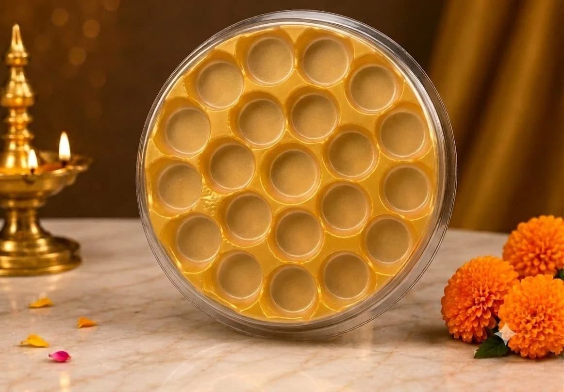 21 Cavity Modak Box, Round, code NB-MD-06