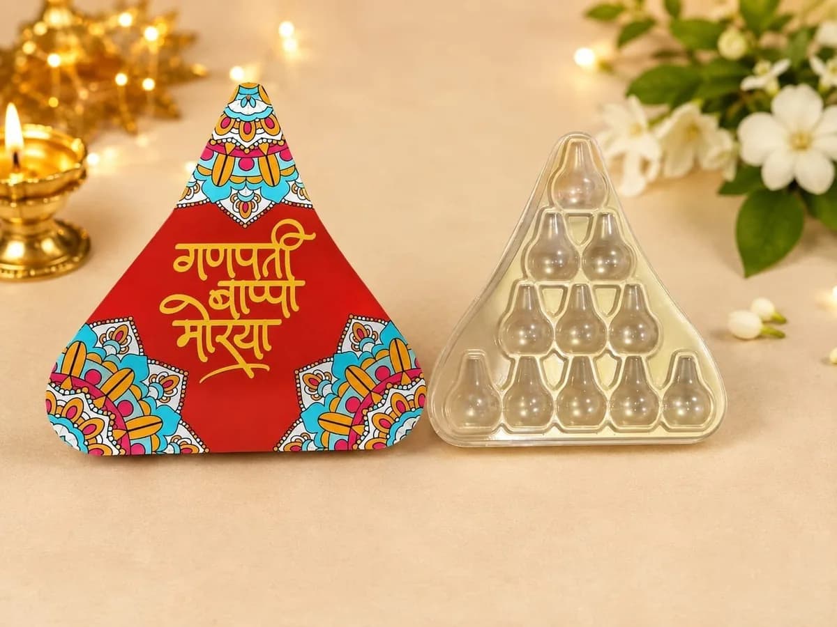 11 Cavity Triangle Modak Box, second design