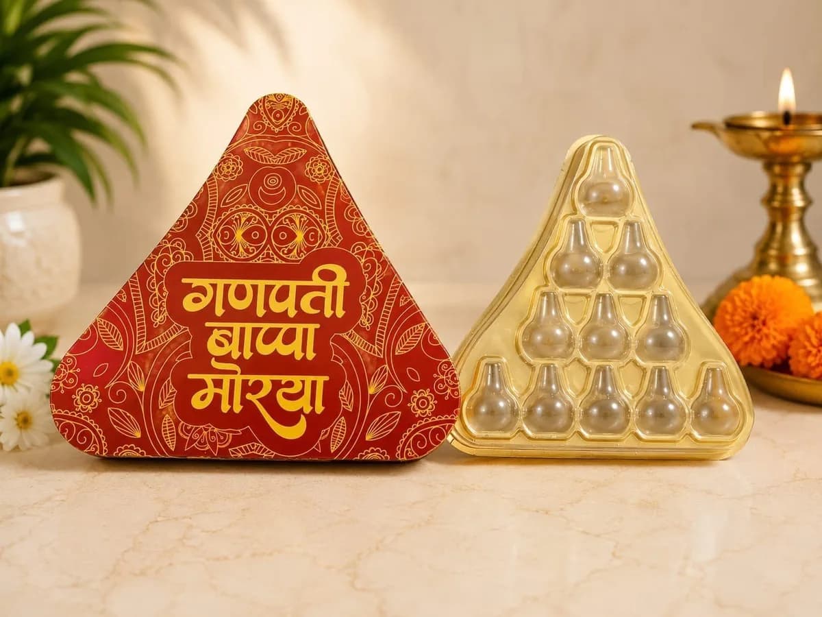 11 Cavity Triangle Modak Box, code NB-MD-08